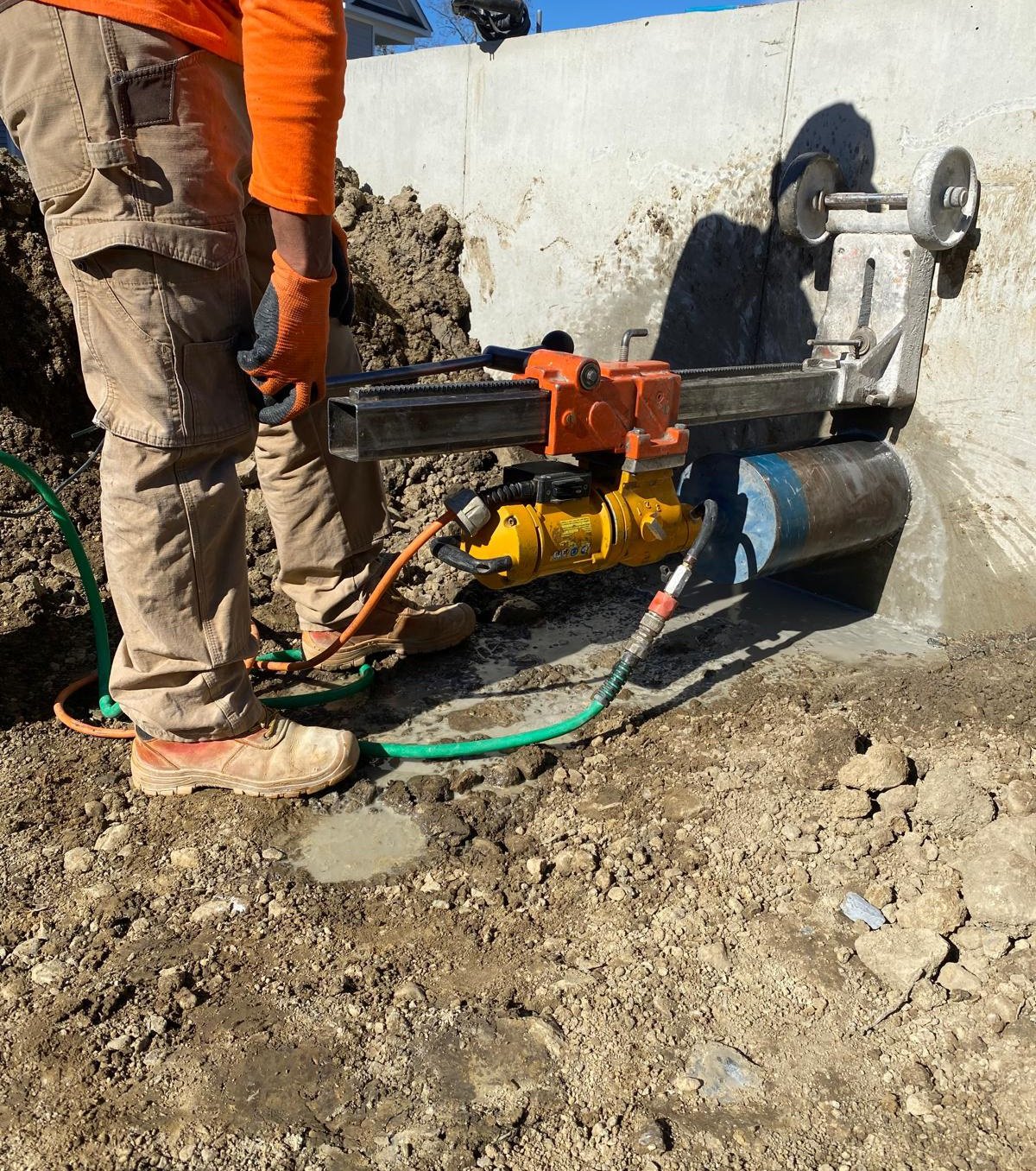 Equipo de Concrete Cutting